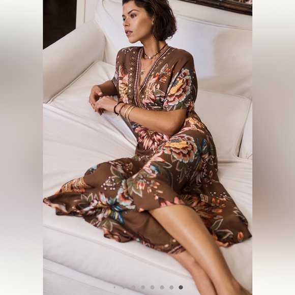 New with tags Farm Rio Valentina dress - Picture 2 of 11